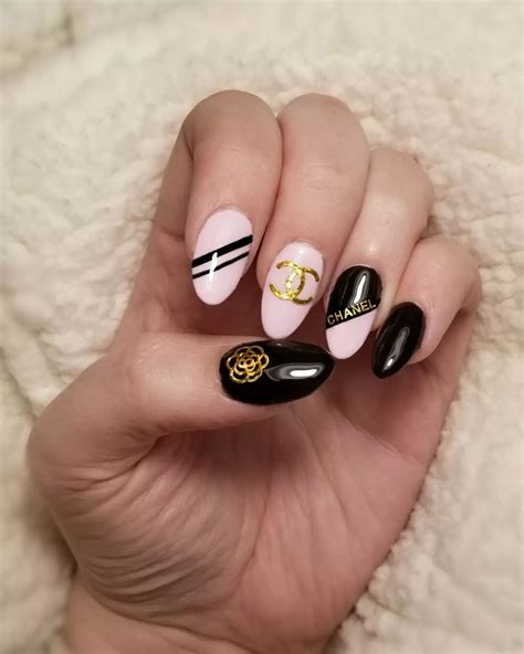 chanel haute couture nails|graced girl Chanel nails.